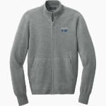 Hamilton Big Blue <span class="pdp-name-mascot">Hamilton Bull Dogs</span> Port Authority Men's Easy Care Full-Zip Sweater Front Thumbnail