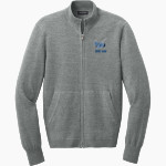 Gulf Stream Stingrays Port Authority Men's Easy Care Full-Zip Sweater Front Thumbnail
