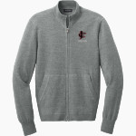 Jupiter Christian Eagles <span class="pdp-name-mascot">Jupiter Eagles</span> Port Authority Men's Easy Care Full-Zip Sweater Front Thumbnail