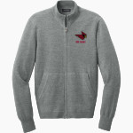 Pope Francis Cardinals Port Authority Men's Easy Care Full-Zip Sweater Front Thumbnail