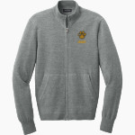 CRESCENT HIGH SCHOOL Tigers official sideline store Port Authority Men's Easy Care Full-Zip Sweater Front Thumbnail