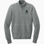 WEST DAVIDSON HIGH SCHOOL DRAGONS Port Authority Men's Easy Care Full-Zip Sweater Front Thumbnail