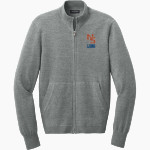 NEWTON SOUTH HIGH SCHOOL LIONS <span class="pdp-name-mascot">NEWTON SOUTH LIONS</span> Port Authority Men's Easy Care Full-Zip Sweater Front Thumbnail