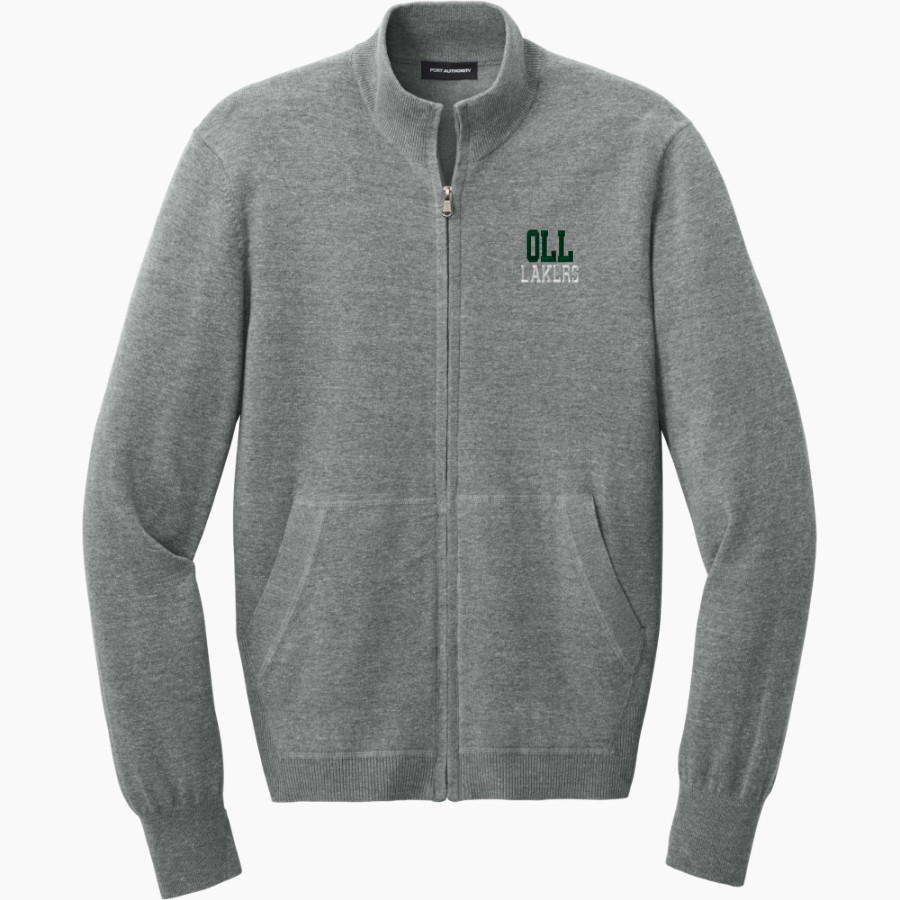Our Lady of the Lake Catholic Lakers <span class="pdp-name-mascot">Our Lady of the Lake Catholic</span> Port Authority Men's Easy Care Full-Zip Sweater