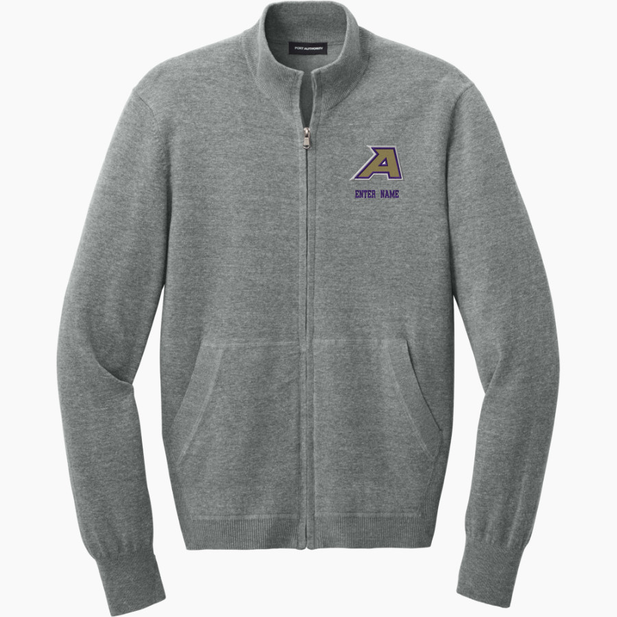 ALPINE HIGH SCHOOL BUCKS <span class="pdp-name-mascot">ALPINE BUCKS</span> Port Authority Men's Easy Care Full-Zip Sweater