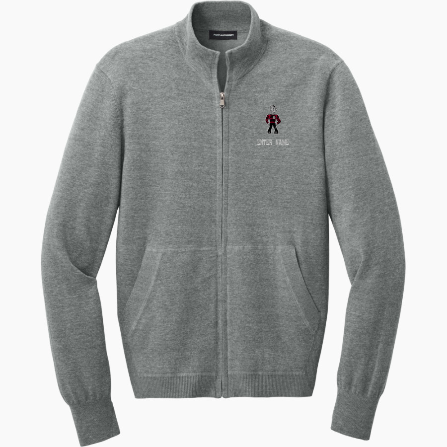 CAMAS PAPERMAKERS The Official Online Store <span class="pdp-name-mascot">CAMAS PAPERMAKERS</span> Port Authority Men's Easy Care Full-Zip Sweater
