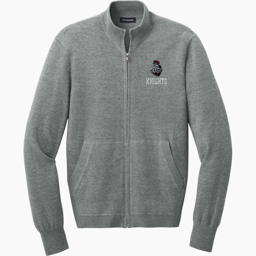 Renaissance Knights <span class="pdp-name-mascot">Renaissance Knights</span> Port Authority Men's Easy Care Full-Zip Sweater