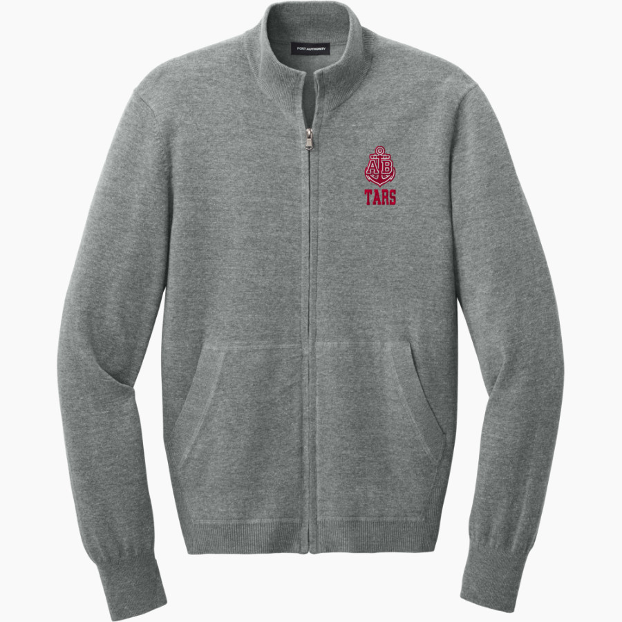 Anchor Bay Tars Tars <span class="pdp-name-mascot">Anchor Bay Tars</span> Port Authority Men's Easy Care Full-Zip Sweater