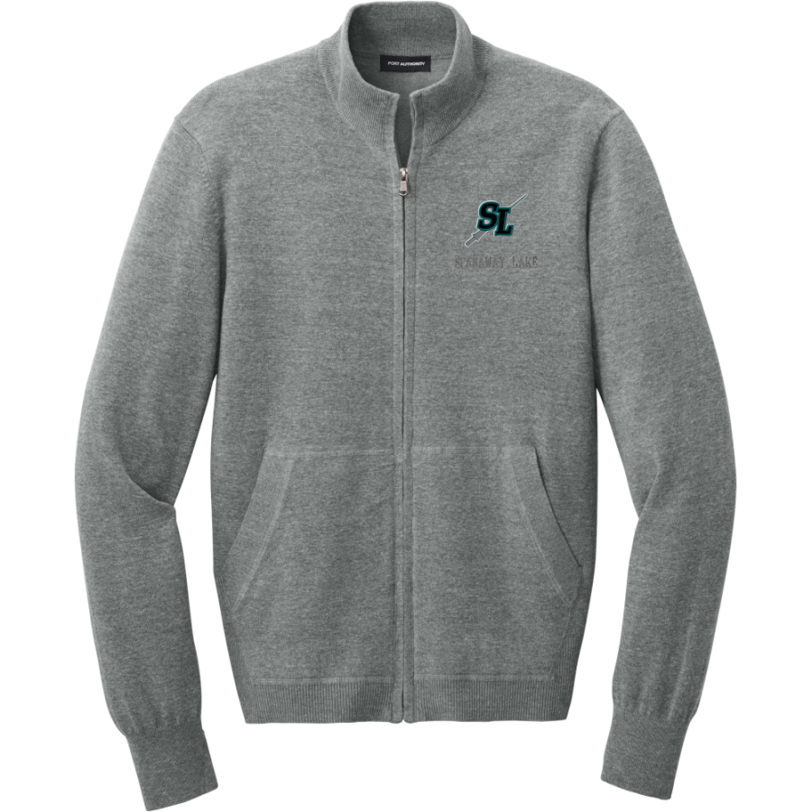 SPANAWAY LAKE HIGH SCHOOL SENTINELS <span class="pdp-name-mascot">SPANAWAY LAKE SENTINELS</span> Port Authority Men's Easy Care Full-Zip Sweater