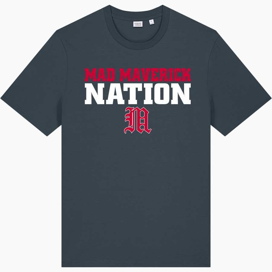 M.A.D Mavericks OFFICIAL ONLINE STORE <span class="pdp-name-mascot">Crieve Hall Youth Athletic Association Mad Mavericks</span> Stanley/Stella Unisex Creator 2.0 Tee