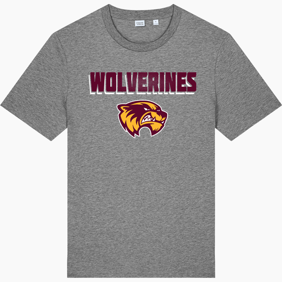 Au Gres-Sims HIGH SCHOOL WOLVERINES <span class="pdp-name-mascot">AU GRES - SIMS WOLVERINES</span> Stanley/Stella Unisex Creator 2.0 Tee
