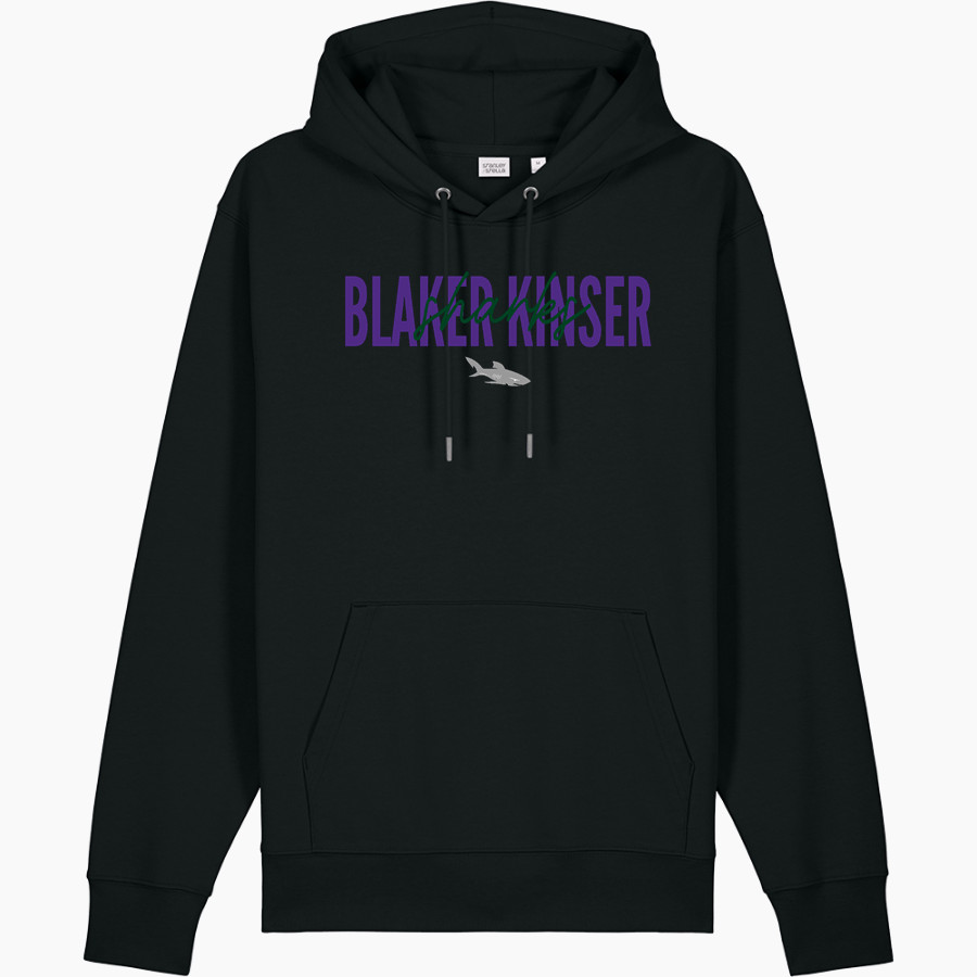Blaker Kinser Sharks <span class="pdp-name-mascot">Blaker Kinser Sharks</span> Stanley/Stella Unisex Cruiser 2.0 Hooded Sweatshirt