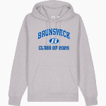 BRUNSWICK ATHLETIC FOUNDATION GO BIG BLUE <span class="pdp-name-mascot">BRUNSWICK BLUE DEVILS</span> Stanley/Stella Unisex Cruiser 2.0 Hooded Sweatshirt Front Thumbnail