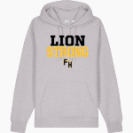 FRANK HUGHES HIGH SCHOOL LIONS <span class="pdp-name-mascot">FRANK HUGHES LIONS</span> Stanley/Stella Unisex Cruiser 2.0 Hooded Sweatshirt Front Thumbnail