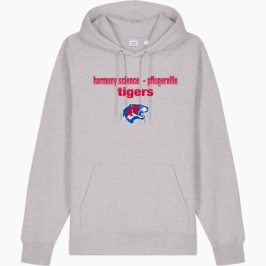 HARMONY SCIENCE ACADEMY - PFLUGERVILLE TIGERS <span class="pdp-name-mascot">HARMONY SCIENCE - PFLUGERVILLE TIGERS</span> Stanley/Stella Unisex Cruiser 2.0 Hooded Sweatshirt
