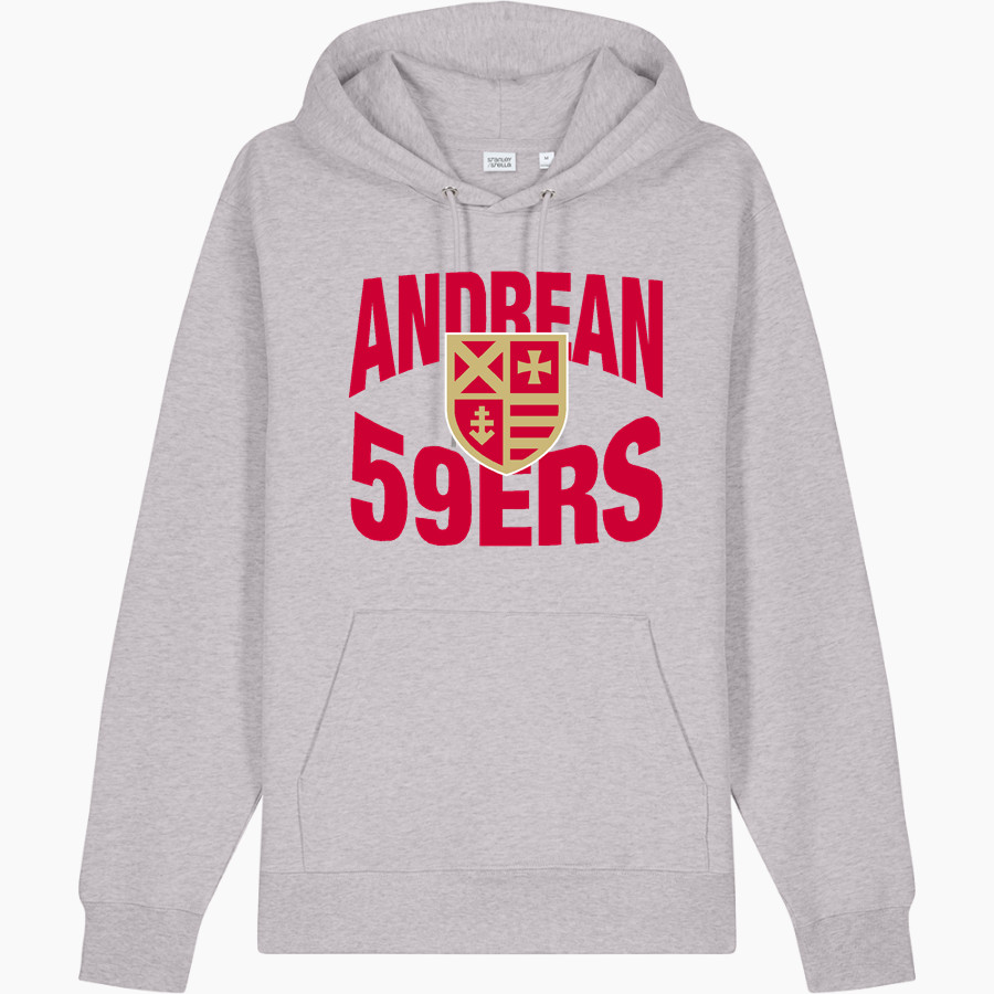 Andrean 59ers <span class="pdp-name-mascot">Andrean 59ers</span> Stanley/Stella Unisex Cruiser 2.0 Hooded Sweatshirt