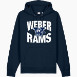 Weber Rams <span class="pdp-name-mascot">Weber Rams</span> Stanley/Stella Unisex Cruiser 2.0 Hooded Sweatshirt Front Thumbnail
