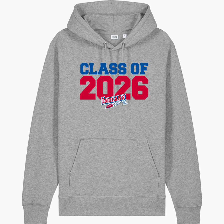 MONTGOMERY CENTRAL HIGH SCHOOL INDIANS Stanley/Stella Unisex Cruiser 2.0 Hooded Sweatshirt