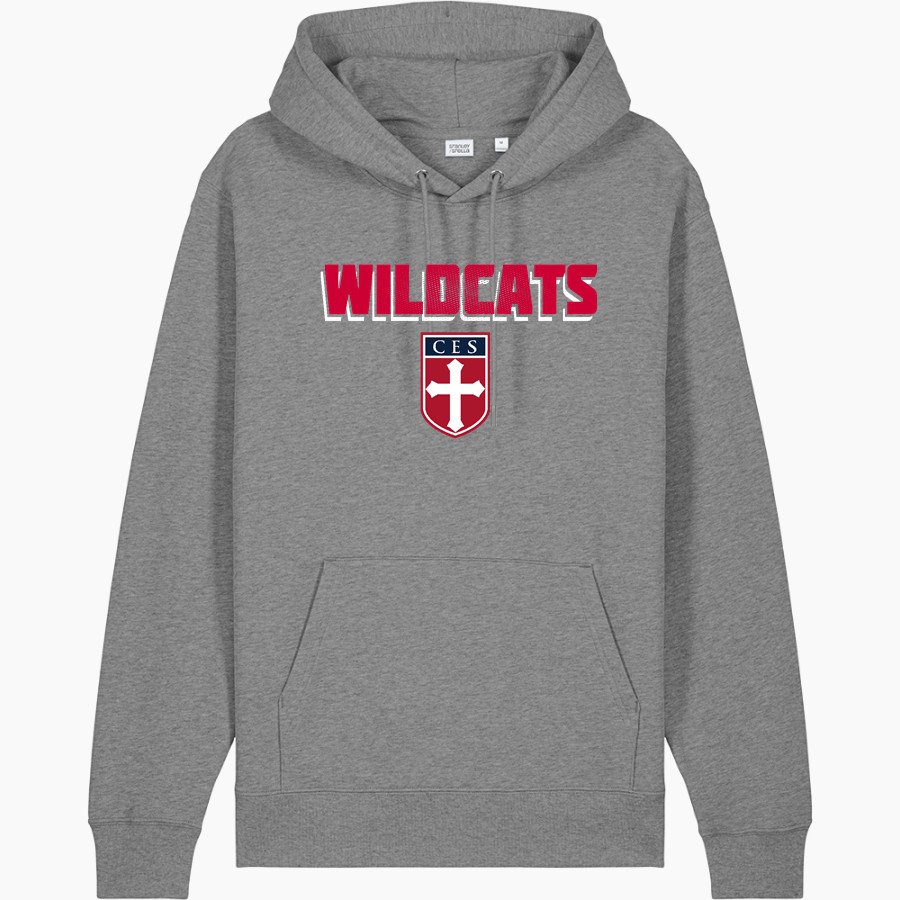 Christ Episcopal Wildcats Stanley/Stella Unisex Cruiser 2.0 Hooded Sweatshirt