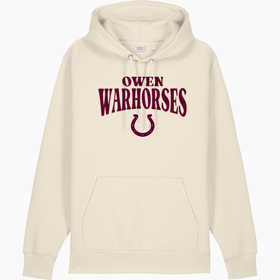 OWEN warhorses mountain tough...valley strong <span class="pdp-name-mascot">CHARLES D OWEN WARHORSES</span> Stanley/Stella Unisex Cruiser 2.0 Hooded Sweatshirt