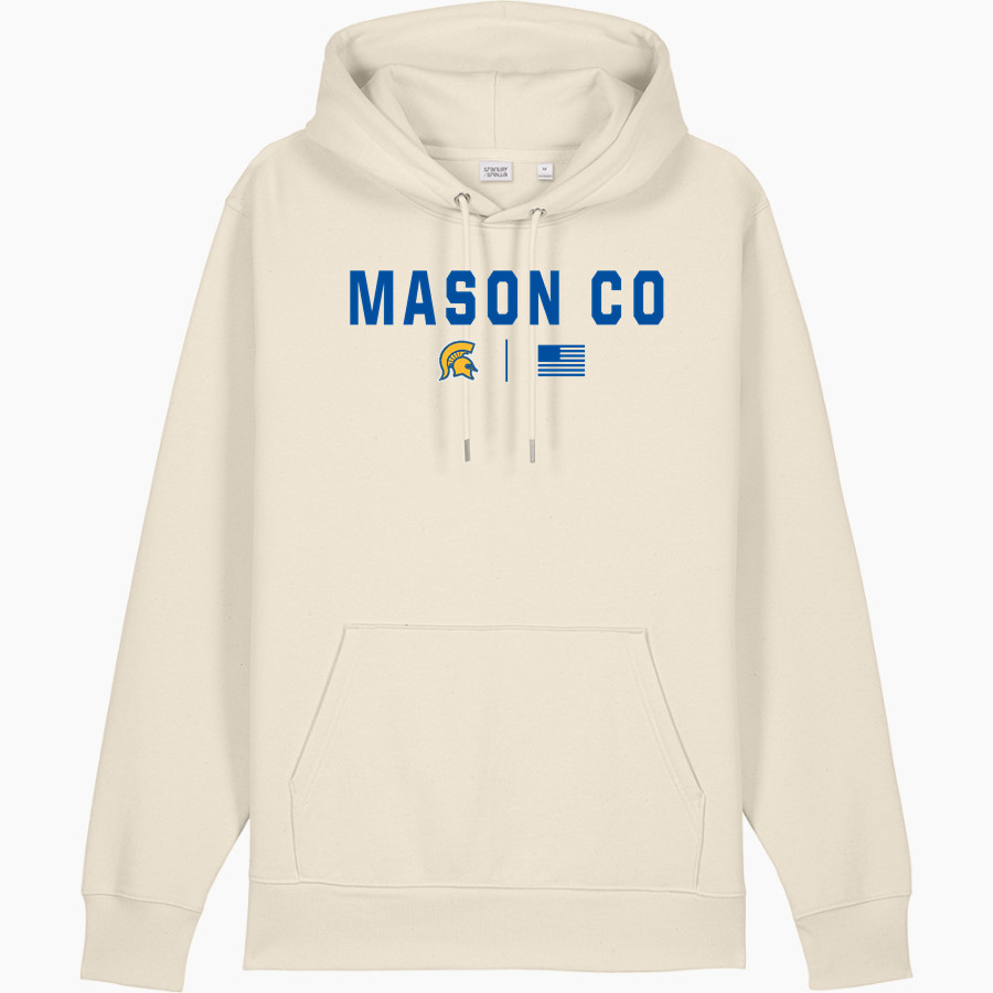MASON CO CENTRAL HIGH SCHOOL SPARTANS Stanley/Stella Unisex Cruiser 2.0 Hooded Sweatshirt