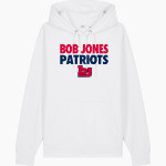 Bob Jones Patriots Stanley/Stella Unisex Cruiser 2.0 Hooded Sweatshirt Front Thumbnail