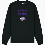Madison Eagles <span class="pdp-name-mascot">Madison Eagles</span> Stanley/Stella Unisex Changer 2.0 Crewneck Sweatshirt Front Thumbnail