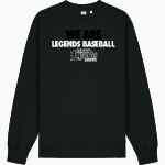 Legends Baseball Legends <span class="pdp-name-mascot">Legends Baseball Legends</span> Stanley/Stella Unisex Changer 2.0 Crewneck Sweatshirt Front Thumbnail