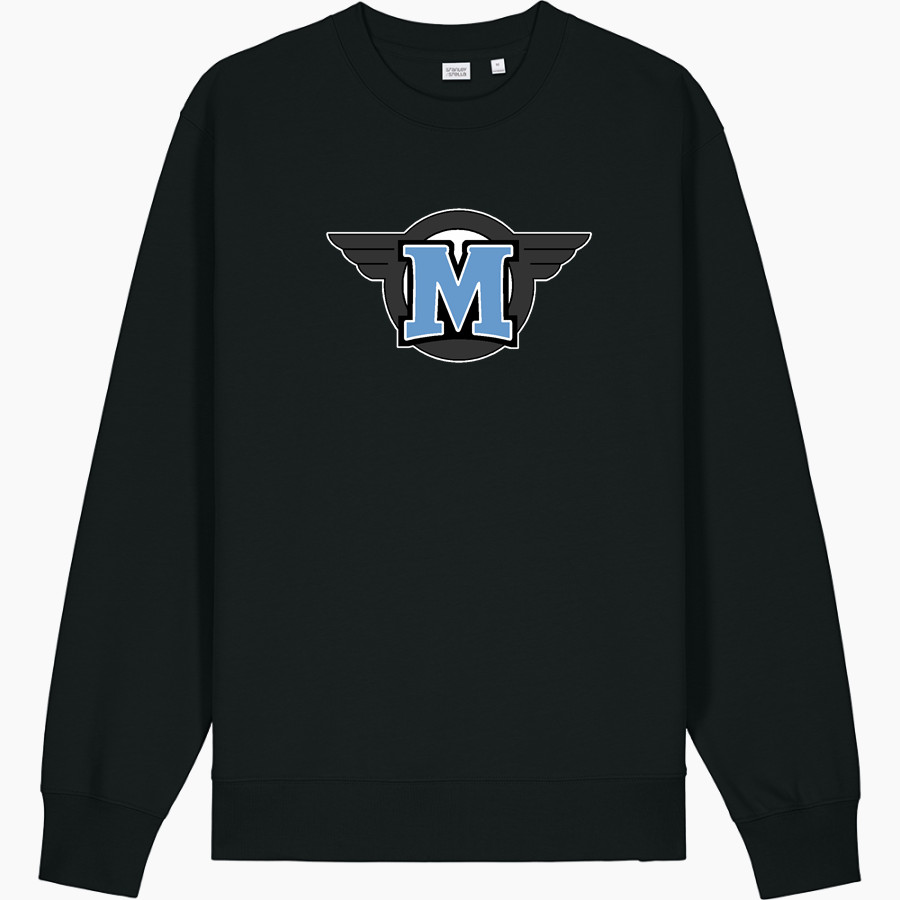 San Diego Miramar Jets <span class="pdp-name-mascot">San Diego Miramar College Jets</span> Stanley/Stella Unisex Changer 2.0 Crewneck Sweatshirt