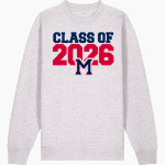 Milton Eagles <span class="pdp-name-mascot">Milton Eagles</span> Stanley/Stella Unisex Changer 2.0 Crewneck Sweatshirt Front Thumbnail