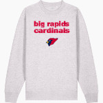 Big Rapids Cardinals <span class="pdp-name-mascot">Big Rapids Cardinals</span> Stanley/Stella Unisex Changer 2.0 Crewneck Sweatshirt Front Thumbnail