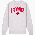 ATHENS HIGH SCHOOL RED HAWKS Stanley/Stella Unisex Changer 2.0 Crewneck Sweatshirt Front Thumbnail
