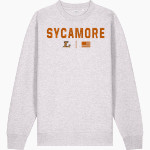 Sycamore Longhorns <span class="pdp-name-mascot">Sycamore Elementary School Longhorns</span> Stanley/Stella Unisex Changer 2.0 Crewneck Sweatshirt Front Thumbnail