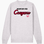 Mountain View Cougars Stanley/Stella Unisex Changer 2.0 Crewneck Sweatshirt Front Thumbnail