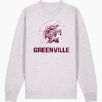 Greenville Spartans Stanley/Stella Unisex Changer 2.0 Crewneck Sweatshirt Front Thumbnail