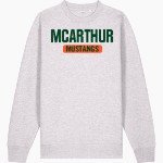McArthur High School MUSTANGS <span class="pdp-name-mascot">MC ARTHUR MUSTANGS</span> Stanley/Stella Unisex Changer 2.0 Crewneck Sweatshirt Front Thumbnail