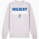 WATERFORD HIGH SCHOOL WILDCATS <span class="pdp-name-mascot">WATERFORD WILDCATS</span> Stanley/Stella Unisex Changer 2.0 Crewneck Sweatshirt Front Thumbnail