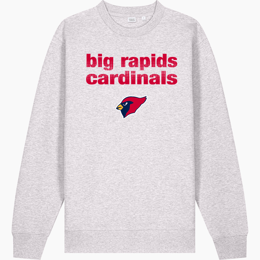 Big Rapids Cardinals <span class="pdp-name-mascot">Big Rapids Cardinals</span> Stanley/Stella Unisex Changer 2.0 Crewneck Sweatshirt