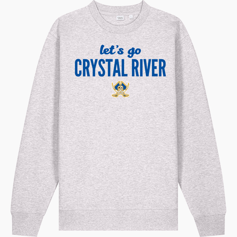 CRYSTAL RIVER HIGH SCHOOL PIRATES <span class="pdp-name-mascot">CRYSTAL RIVER PIRATES</span> Stanley/Stella Unisex Changer 2.0 Crewneck Sweatshirt