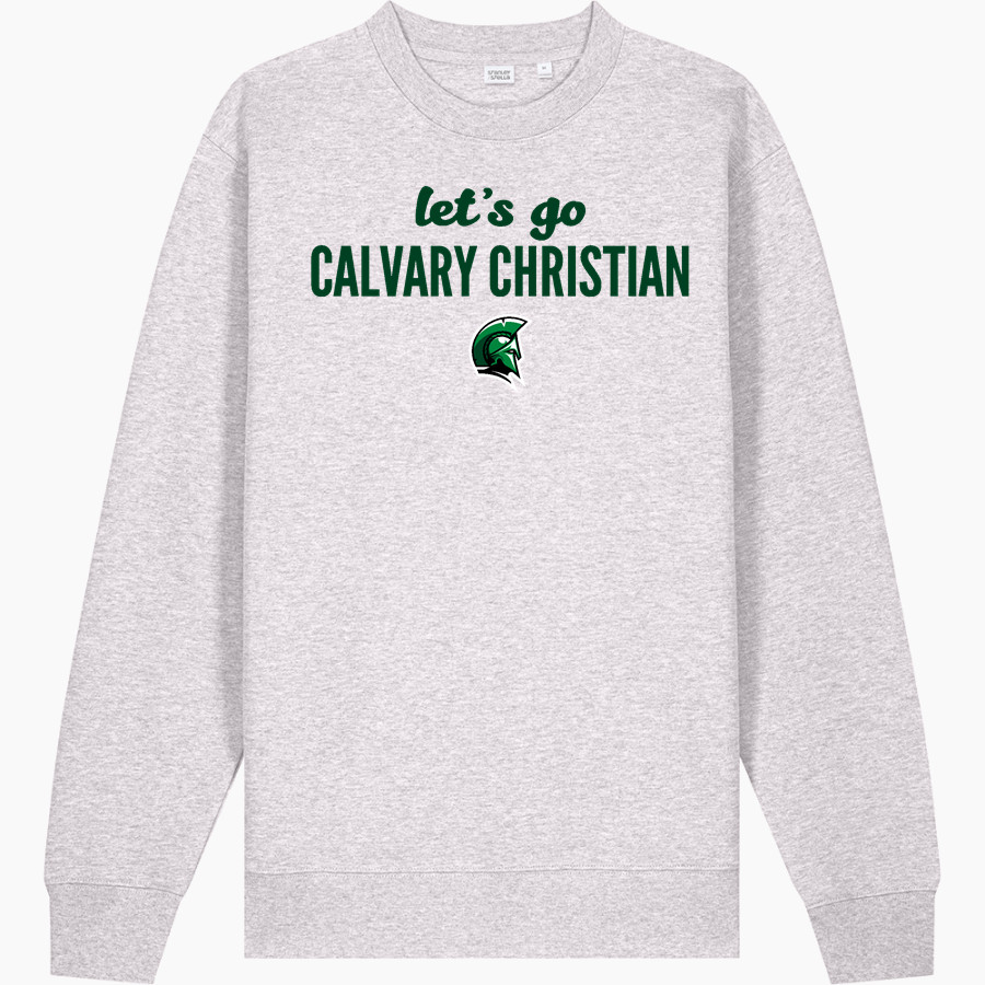 Calvary Christian Spartans <span class="pdp-name-mascot">Calvary Christian Spartans</span> Stanley/Stella Unisex Changer 2.0 Crewneck Sweatshirt