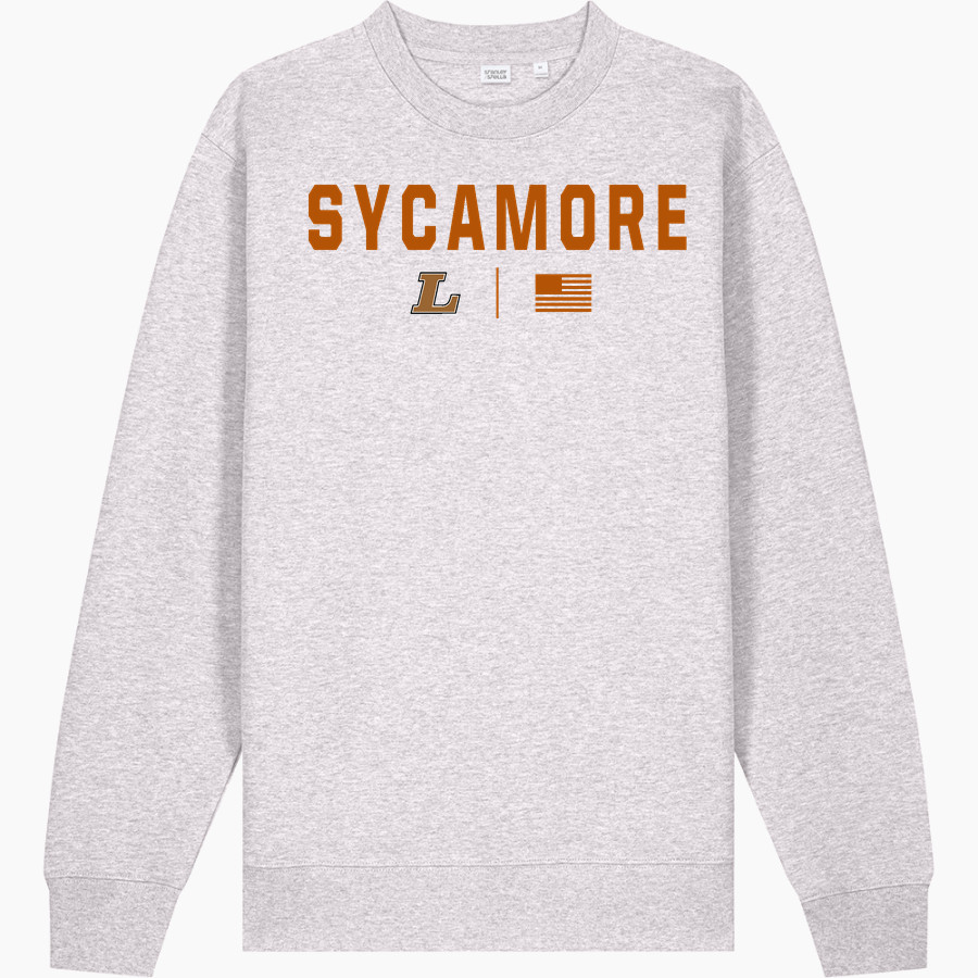 Sycamore Longhorns <span class="pdp-name-mascot">Sycamore Elementary School Longhorns</span> Stanley/Stella Unisex Changer 2.0 Crewneck Sweatshirt