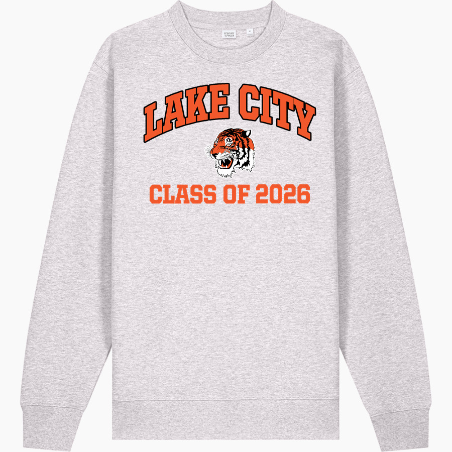 LAKE CITY HIGH SCHOOL TIGERS <span class="pdp-name-mascot">LAKE CITY TIGERS</span> Stanley/Stella Unisex Changer 2.0 Crewneck Sweatshirt