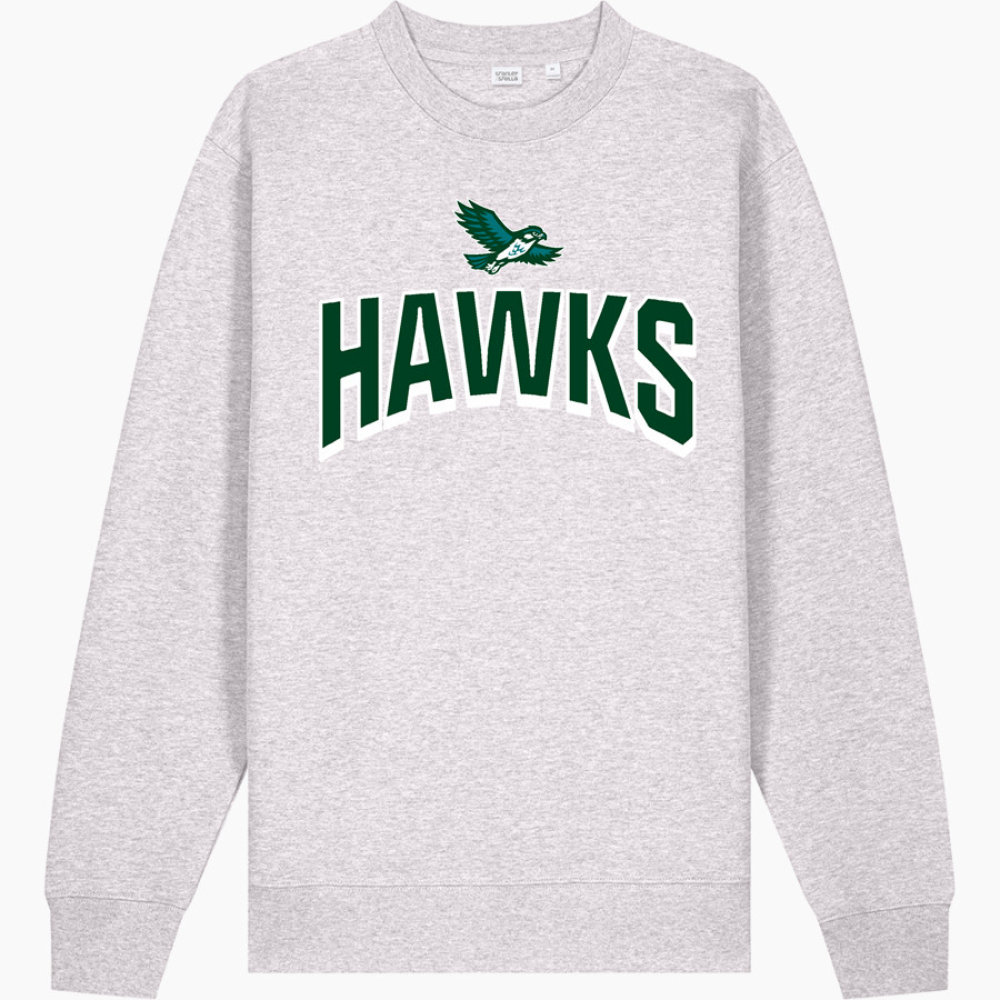 Jeremy Ranch Hawks <span class="pdp-name-mascot">Jeremy Ranch Elementary Hawks</span> Stanley/Stella Unisex Changer 2.0 Crewneck Sweatshirt