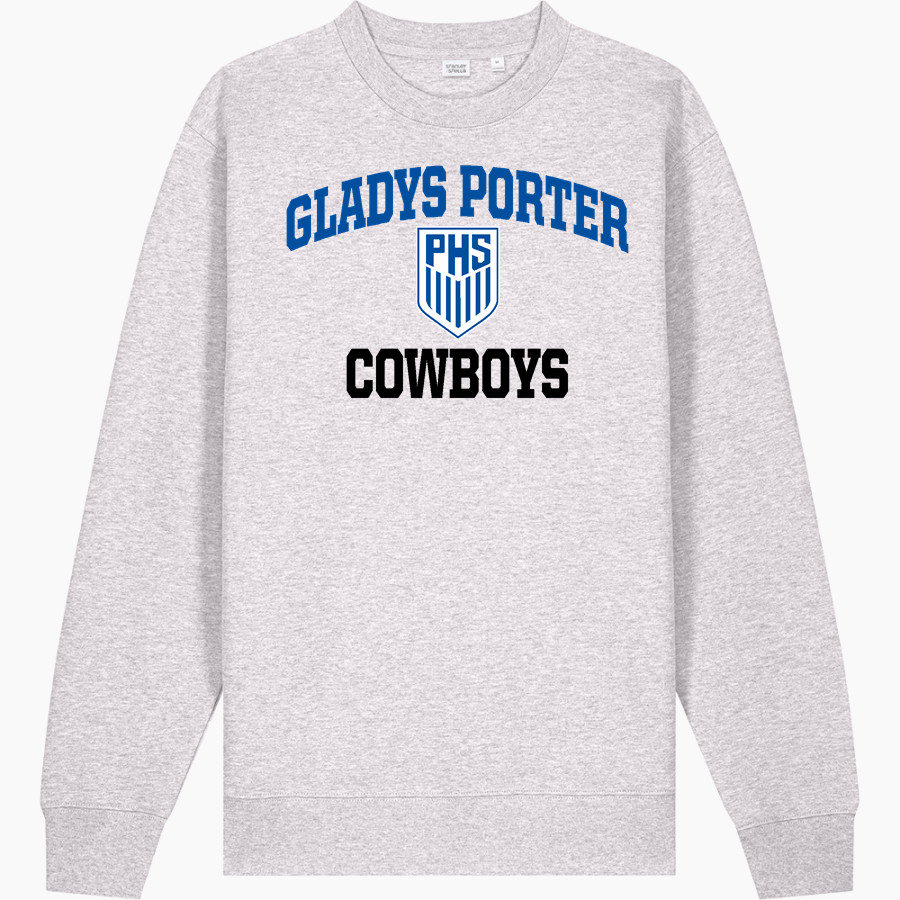 GLADYS PORTER HIGH SCHOOL COWBOYS Stanley/Stella Unisex Changer 2.0 Crewneck Sweatshirt
