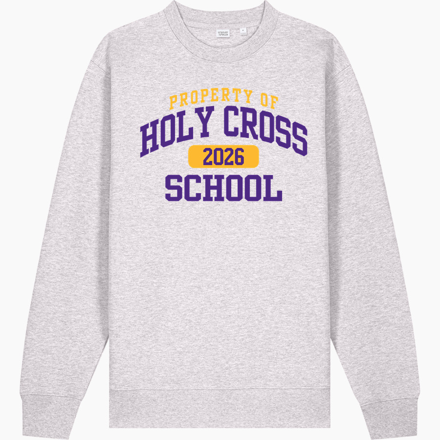 Holy Cross Crusaders <span class="pdp-name-mascot">Holy Cross School Crusaders</span> Stanley/Stella Unisex Changer 2.0 Crewneck Sweatshirt