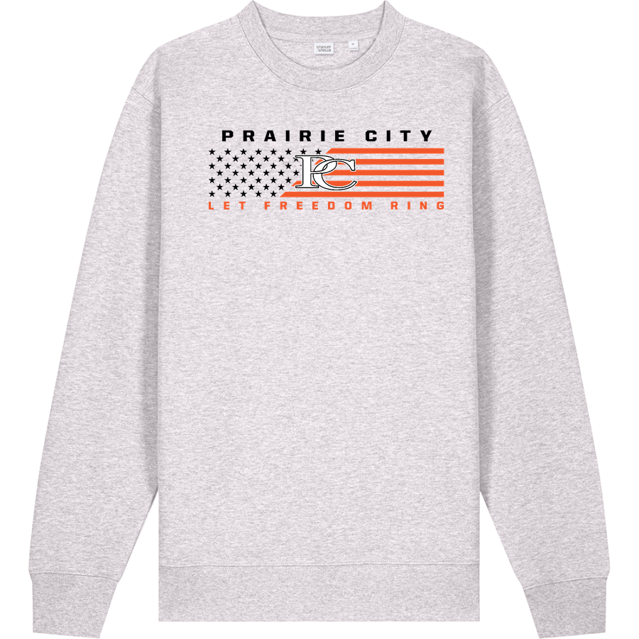 PRAIRIE CITY SCHOOL PANTHERS <span class="pdp-name-mascot">PRAIRIE CITY PANTHERS</span> Stanley/Stella Unisex Changer 2.0 Crewneck Sweatshirt