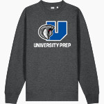 University Prep Cobras <span class="pdp-name-mascot">University Prep Cobras</span> Stanley/Stella Unisex Changer 2.0 Crewneck Sweatshirt Front Thumbnail