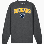 Goldsboro Cougars <span class="pdp-name-mascot">Goldsboro Cougars</span> Stanley/Stella Unisex Changer 2.0 Crewneck Sweatshirt Front Thumbnail