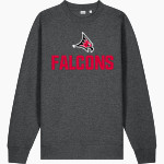 UW River Falls Falcons <span class="pdp-name-mascot">UW River Falls Falcons</span> Stanley/Stella Unisex Changer 2.0 Crewneck Sweatshirt Front Thumbnail