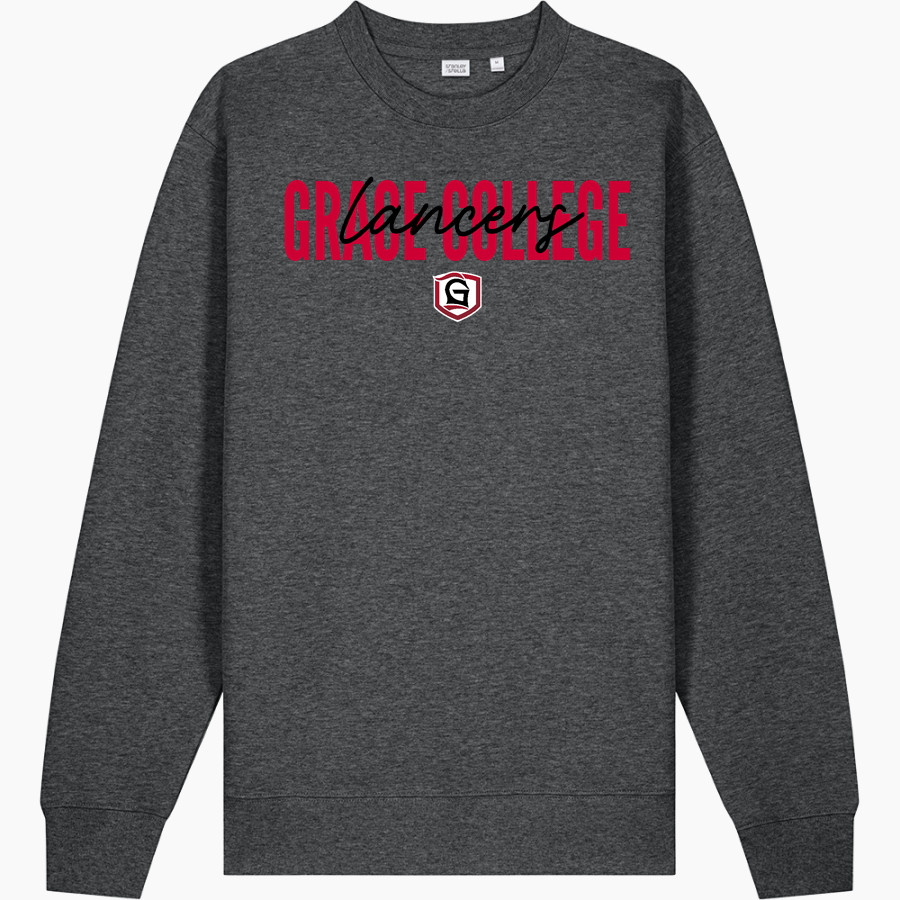 Grace College Lancers <span class="pdp-name-mascot">Grace College Lancers</span> Stanley/Stella Unisex Changer 2.0 Crewneck Sweatshirt